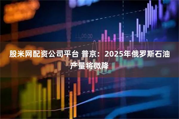 股米网配资公司平台 普京：2025年俄罗斯石油产量将微降