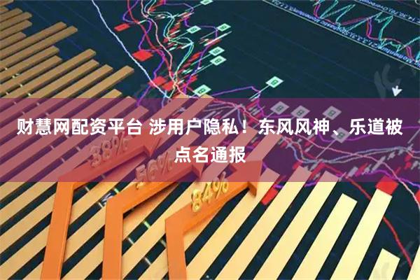 财慧网配资平台 涉用户隐私！东风风神、乐道被点名通报