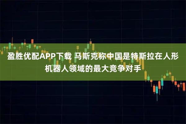 盈胜优配APP下载 马斯克称中国是特斯拉在人形机器人领域的最大竞争对手